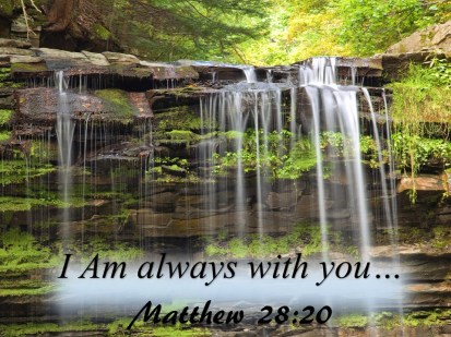 Matthew 28 20