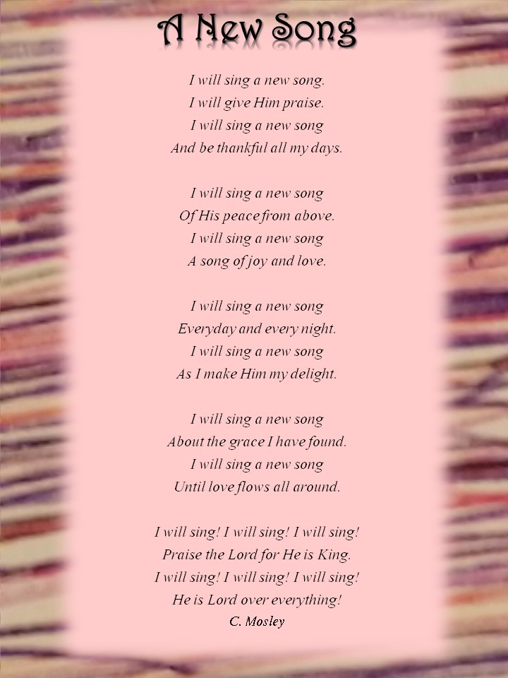 A New Song