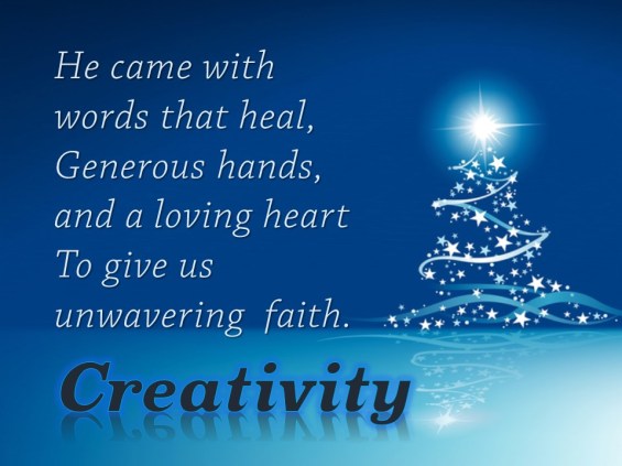 Creativity Blessing